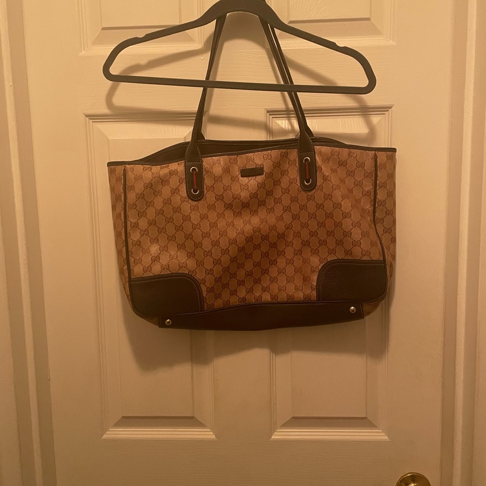Authentic 100% Gucci crystal tote